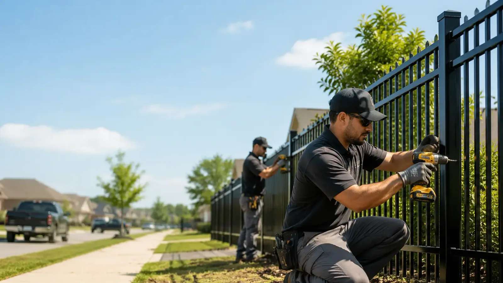 Metal Fence Installation in Saxton, PA